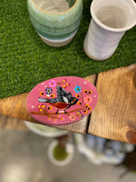 Colorful Enameled Oval Dish
