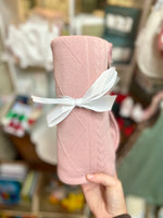 Goosewaddle Rose Knit Blanket