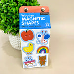 Magnetic Shapes Wooden Baby's First Words