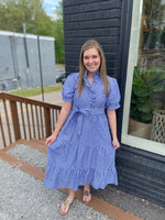 Stripe Midi Dress