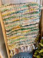 Woven Throw with Fringe