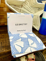 Fly Away Butterfly Geometry Tea Towel