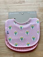 Fancy Tulips Bib Set