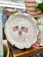 Flags Round Plates