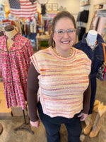 Soft Horizon Sweater Vest