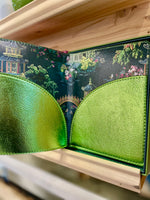 Metallic Green Mahjong Card Folio