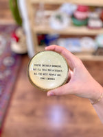 You're Entirely Bonkers Paperweight