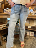 KUT Kelsey High Flare Jeans