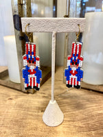 Uncle Sam Salute Earring