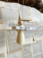 CFoster Angel Banner Ornament