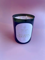 Citron Geranium Two Wick Garden Candle