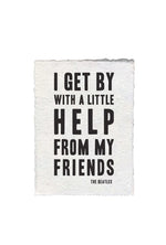 The Beatles Handmade Paper Print