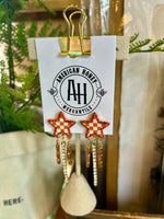 Orange Pride Earrings