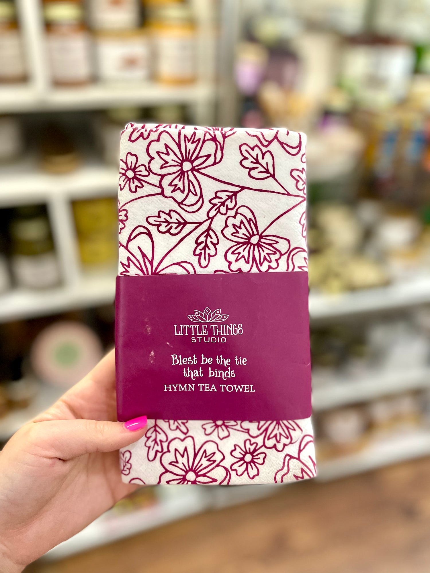 Blest Be The Tie Tea Towel