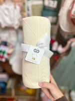 Goosewaddle Oatmeal Knit Blanket