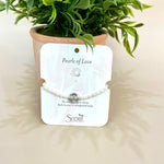 Pearl Affirmation Bracelet