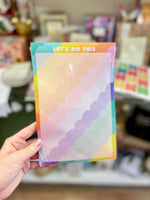 Notepad Scallop Medium 6x9