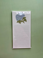 Hydrangea Notepad