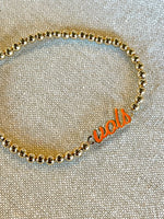 Vols Script Bracelet