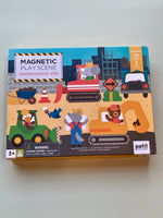 Construction Site Magnetic Play Scene