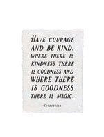 Cinderella Handmade Paper Print