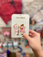 Nutcracker Hair Clips