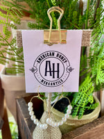 Pretty In Pearls Hoop