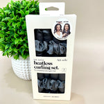 Kitsch Charcoal Curling Set Satin Heatless
