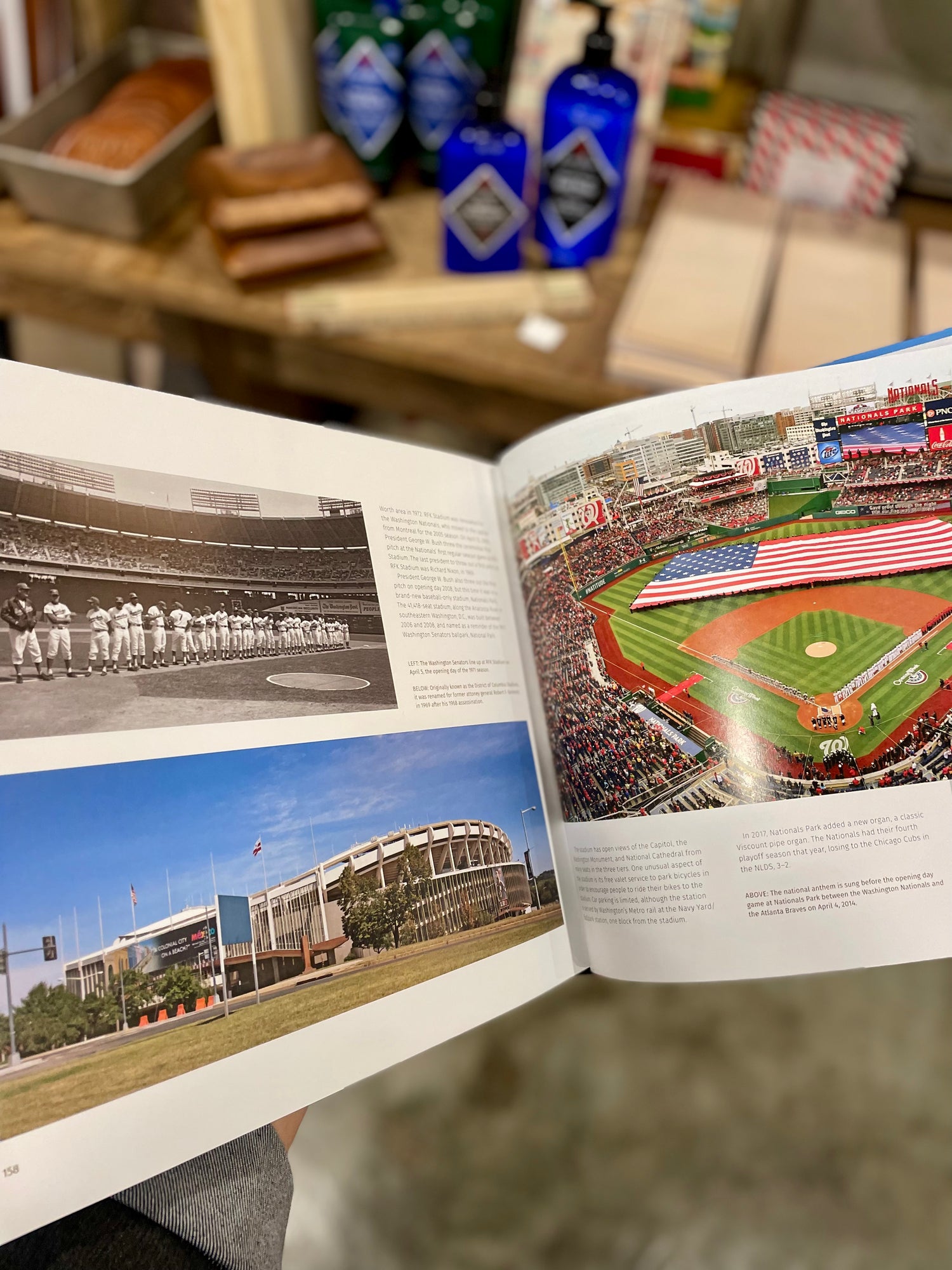 Ballparks Then and Now Book