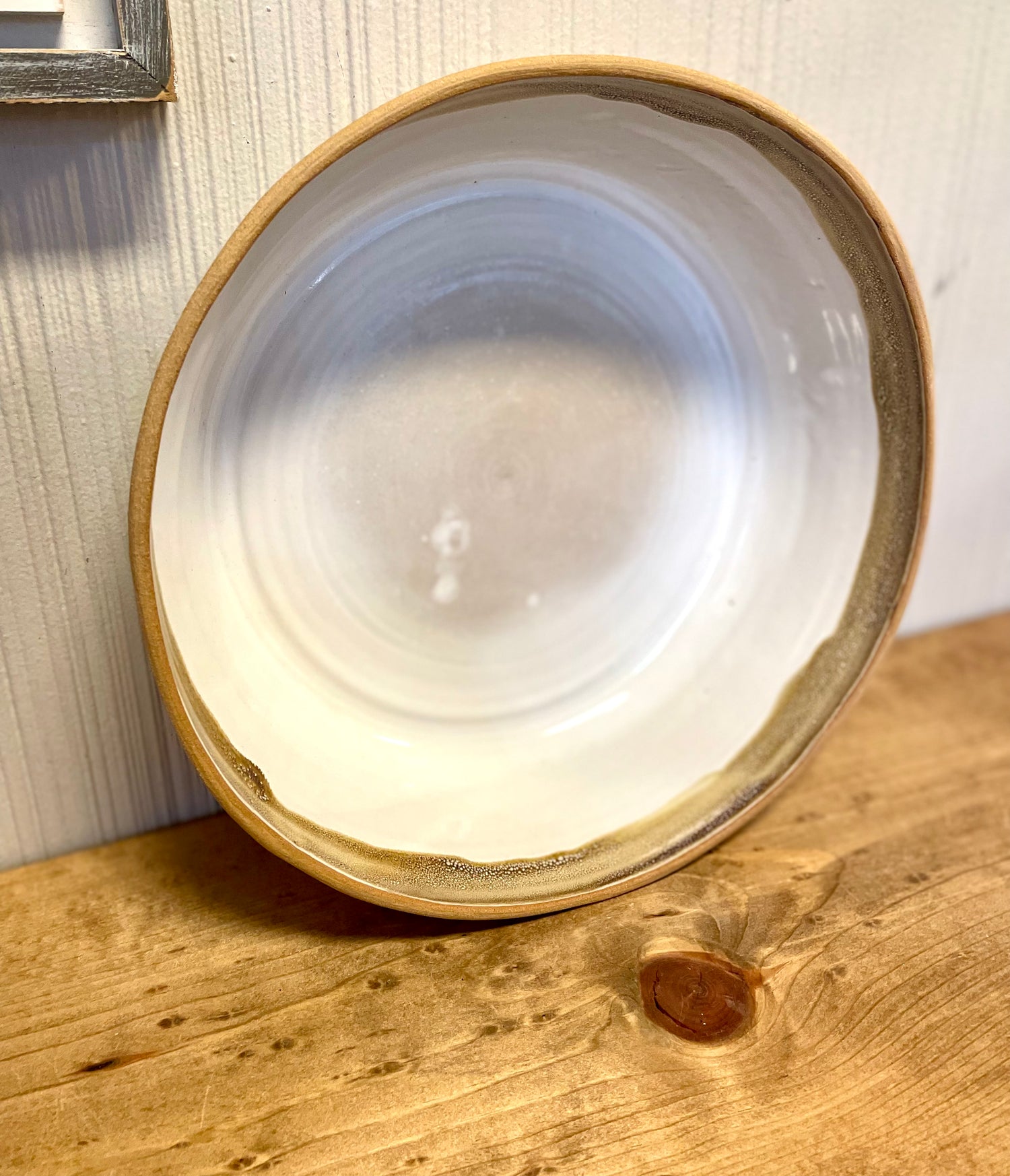 Serving Dish with Iron Rim