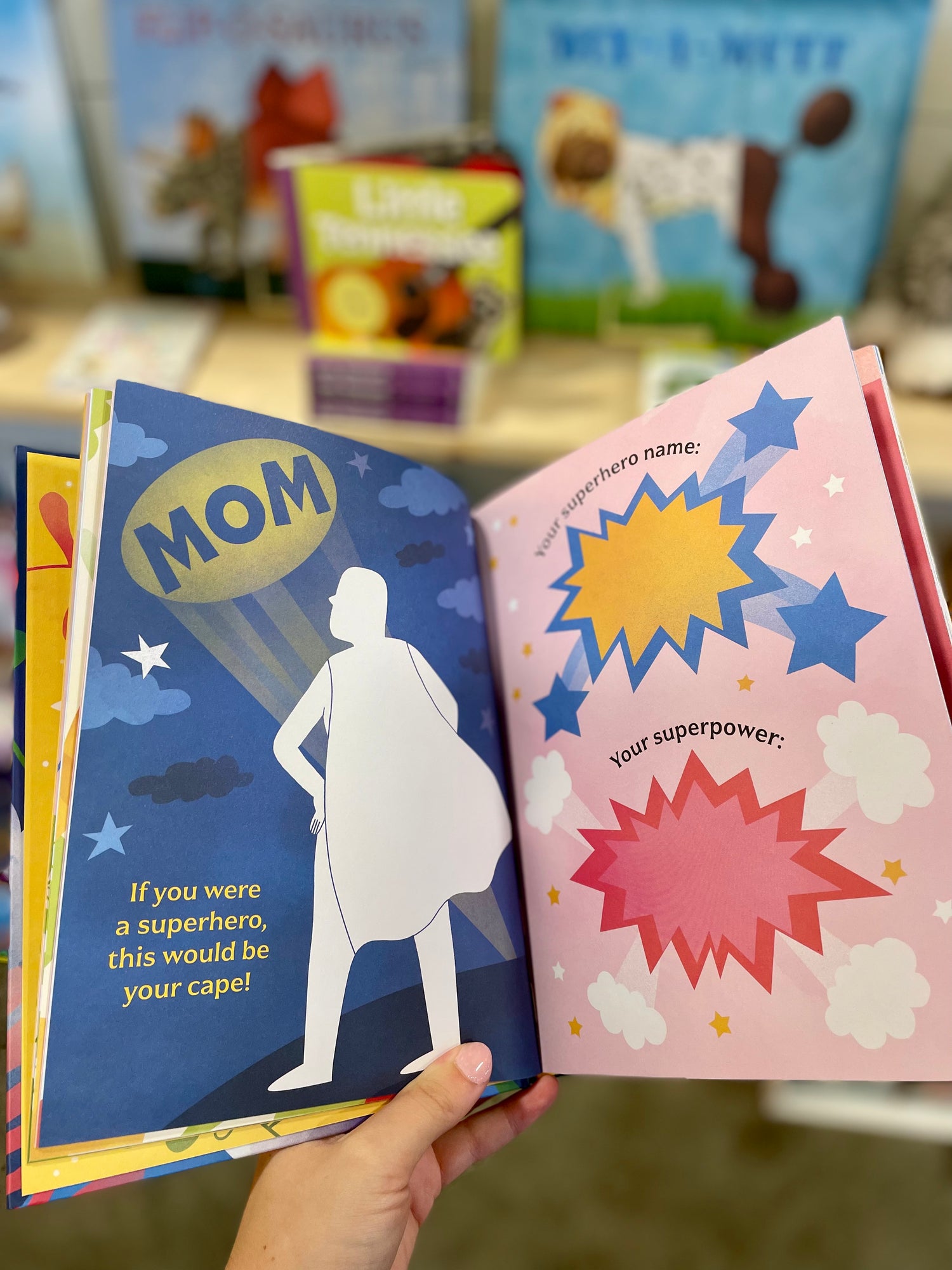 A Book About Mom with Words and Pictures By Me
