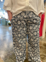 Embroidered Pants