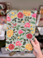 Notebook Spiral Roses Large Rifle