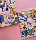 Baker & Painter Paper Doll Set