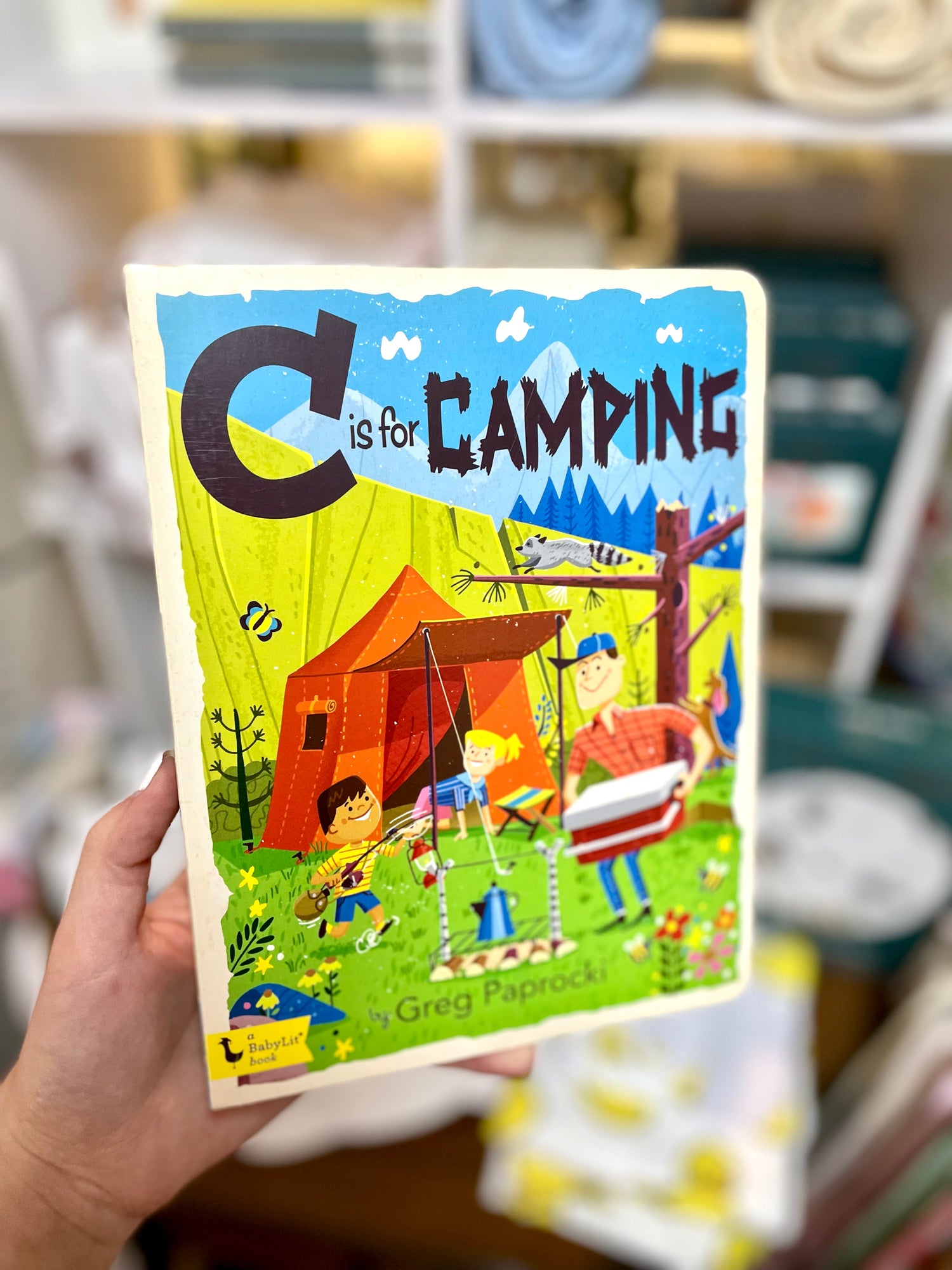 C is for Camping Book