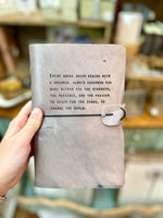 Every Great Dream Leather Journal