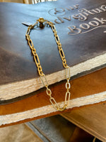 Gold Combo Link Necklace