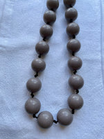 Gray Chunky Necklace