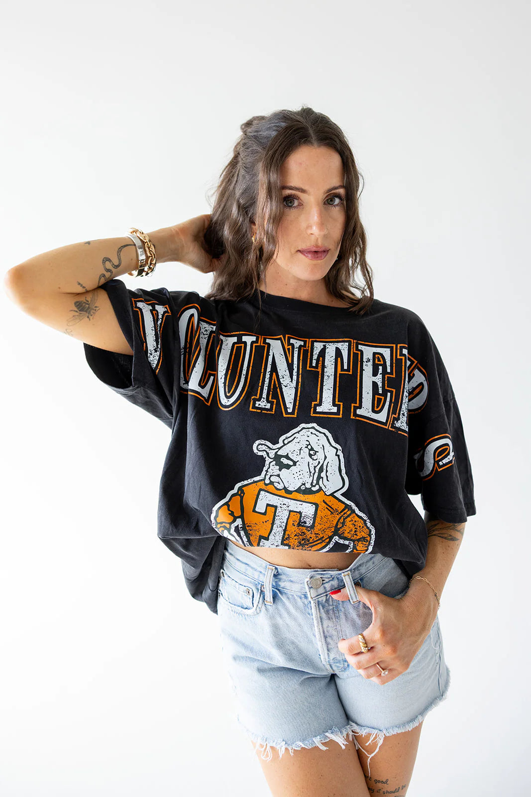 Tennessee Southern Split Oversized Band Tee