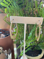 Textured Metal Earrings