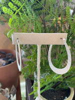 Textured Metal Earrings