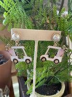 Let's Go Golfing Earrings
