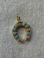 Horseshoe Stone Charm