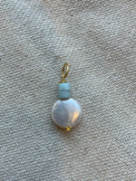 Short Pearl Charm