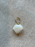 Porcelain Seashell Bead Charm