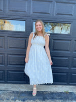 Scalloped Eye Dress