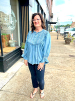 Ivy Jane Purely Poetic Denim Top