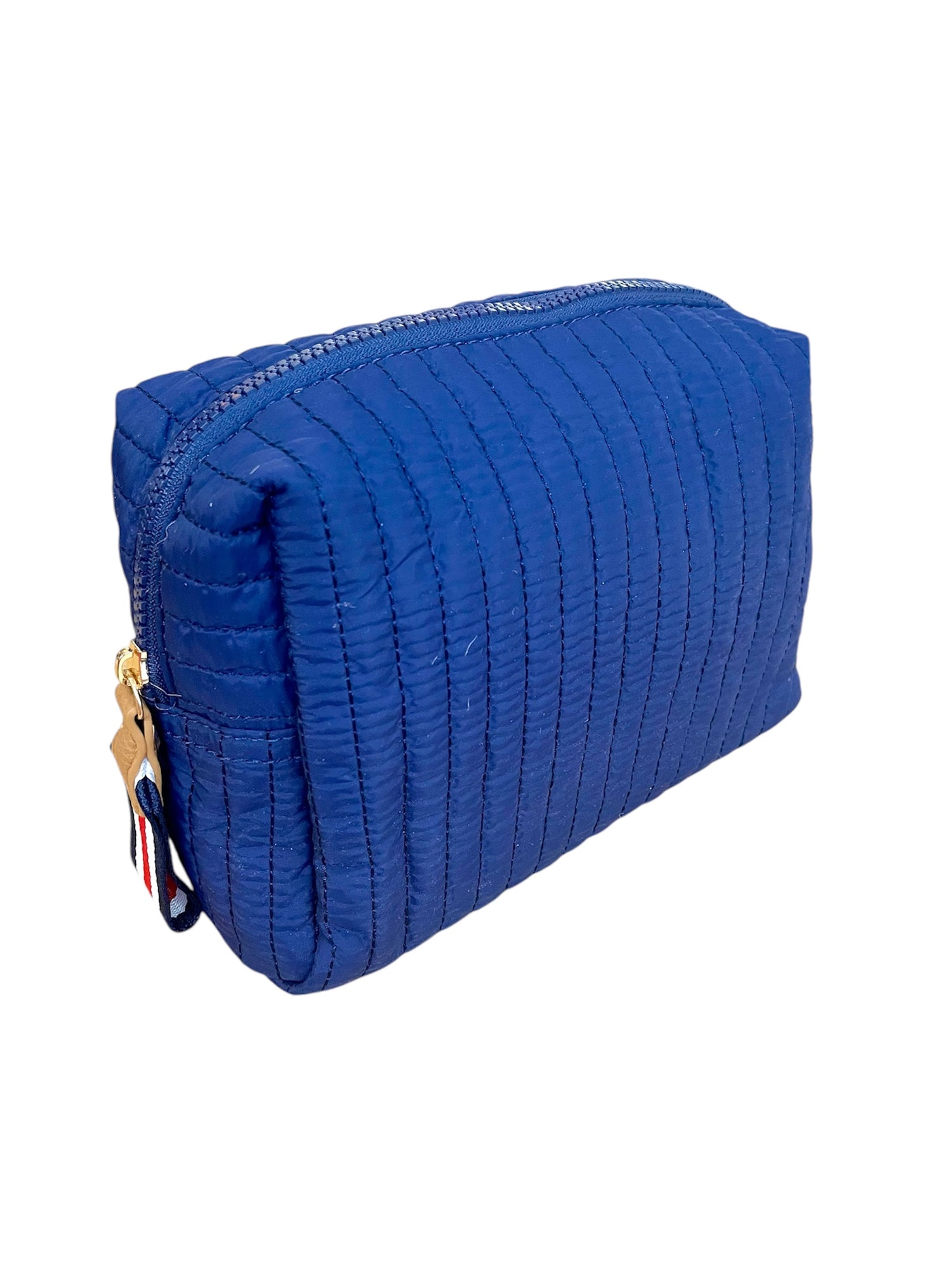 Ezra Navy Large Cosmetic Pouch
