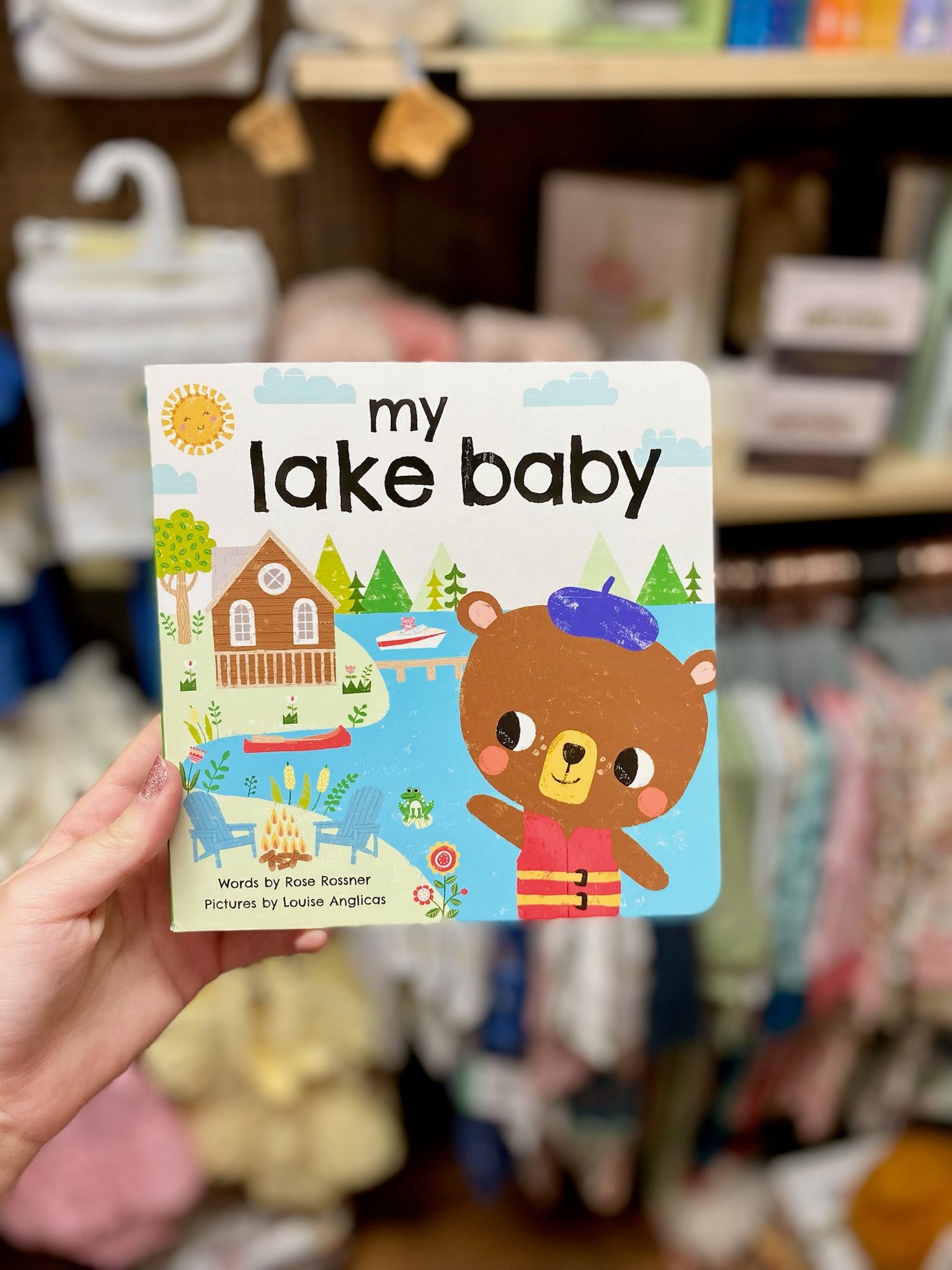 My Lake Baby Board Book