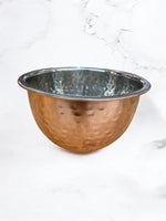 Copper Hammered Bowls